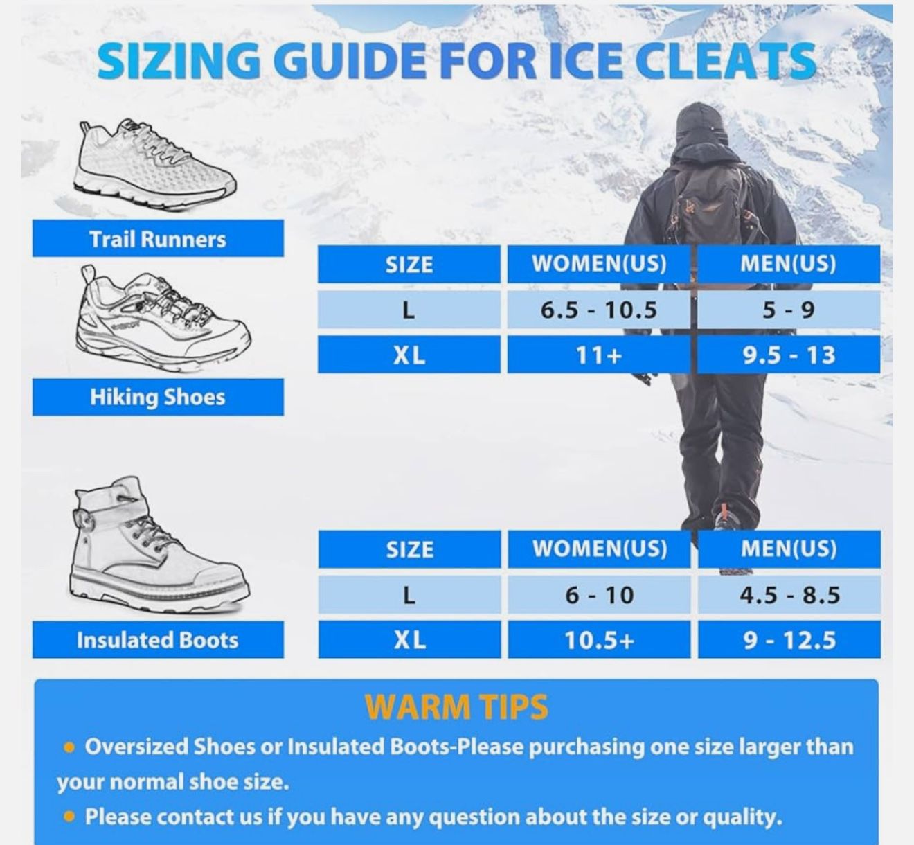 Stay Safe From Slippery Ice Shoe/boot Cleats - photo 5