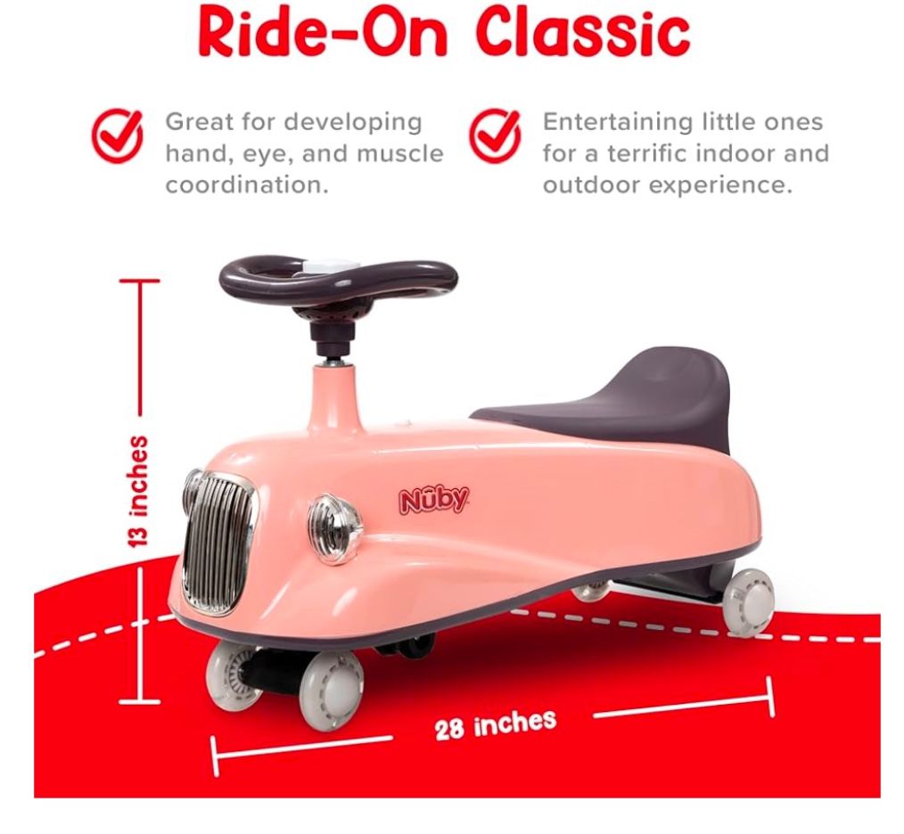 Nuby Twist N Ride Classic Ride on Car - photo 2