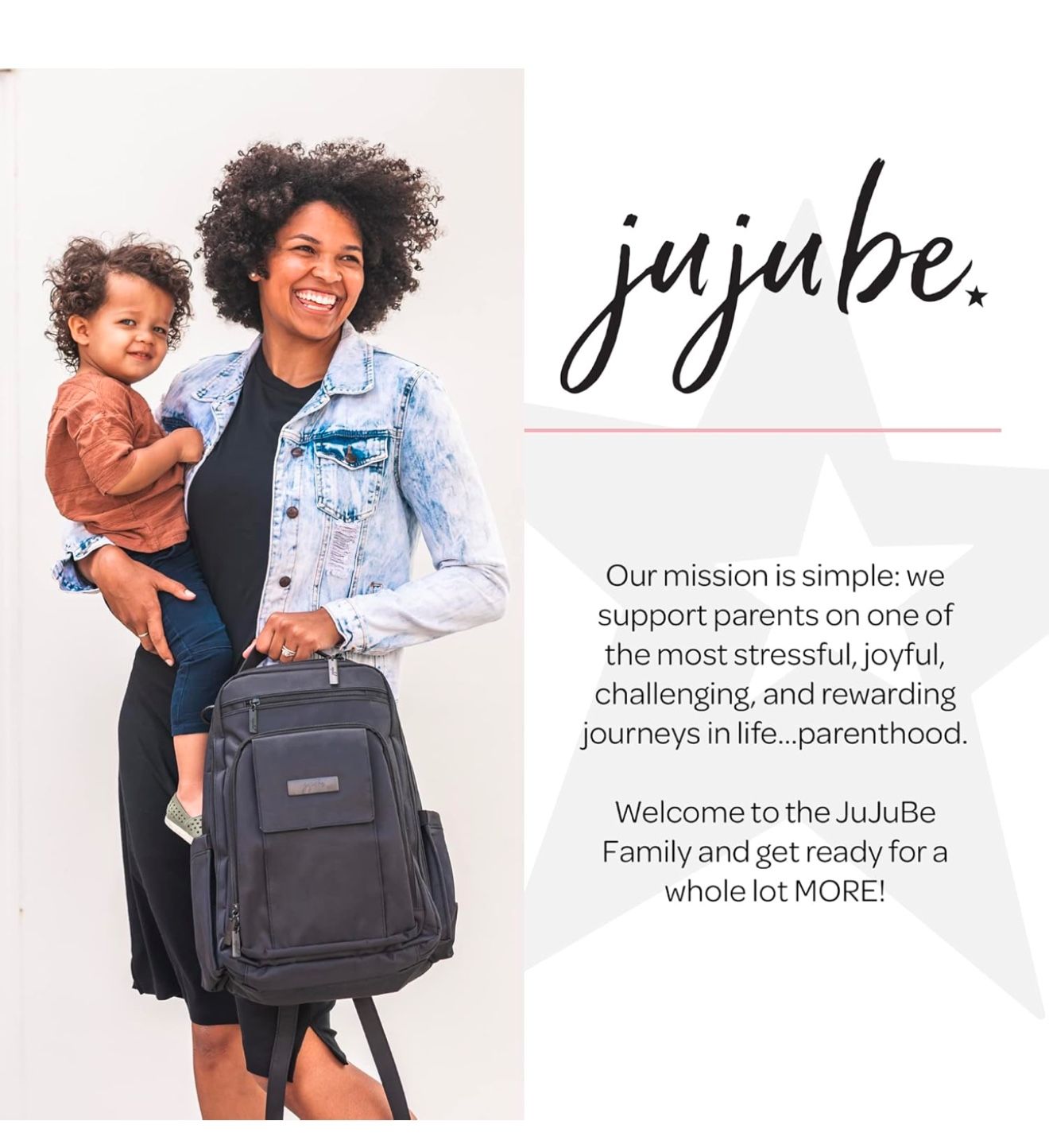JuJuBe Diaper Bag, Travel Backpack with Portable Changing Pad - photo 4