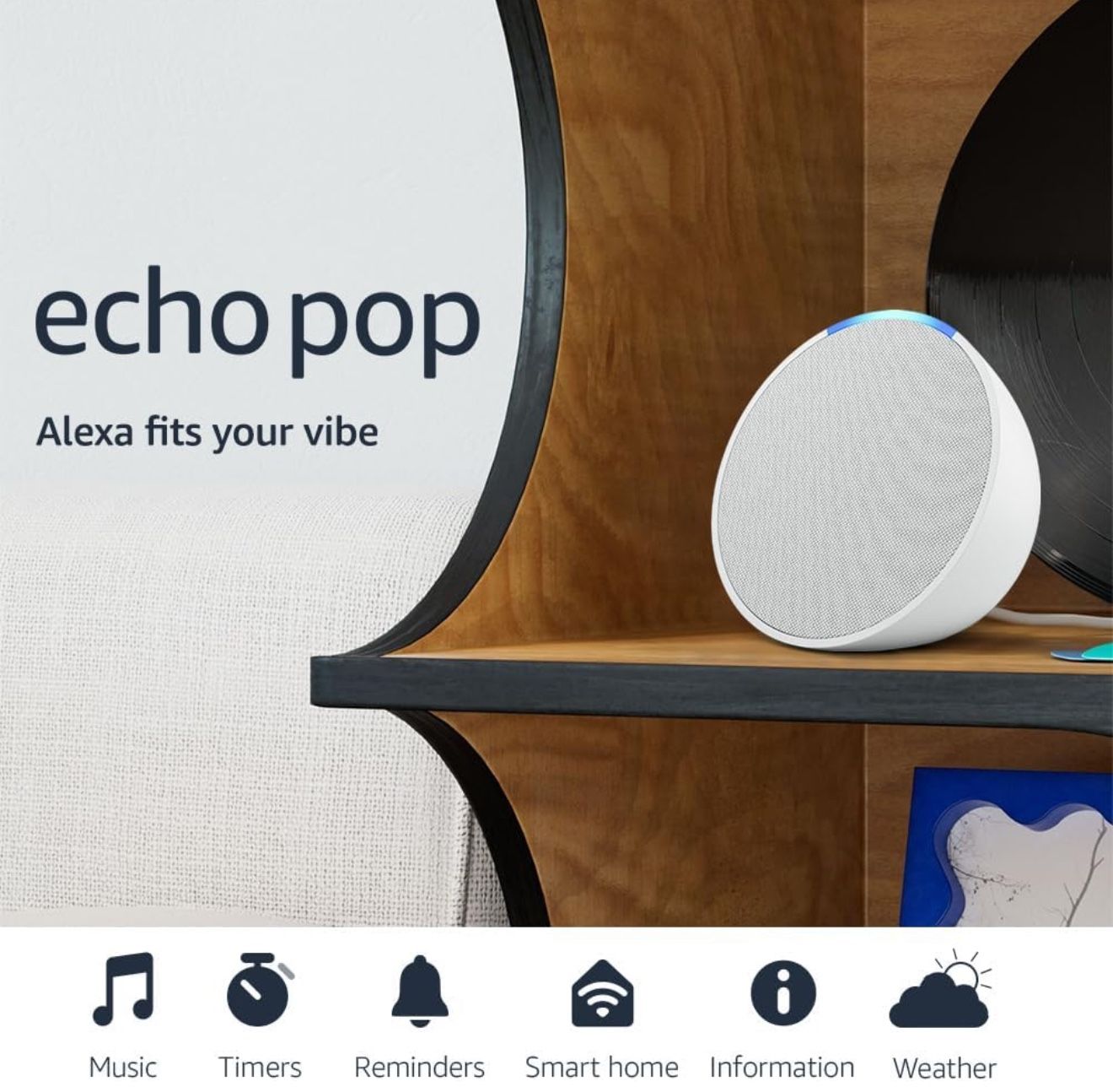 Amazon Echo Pop Your Choice Of Color