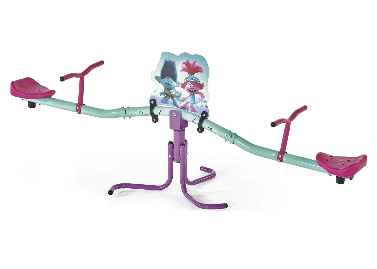 Trolls Metal Rotating See Saw with 360° spin