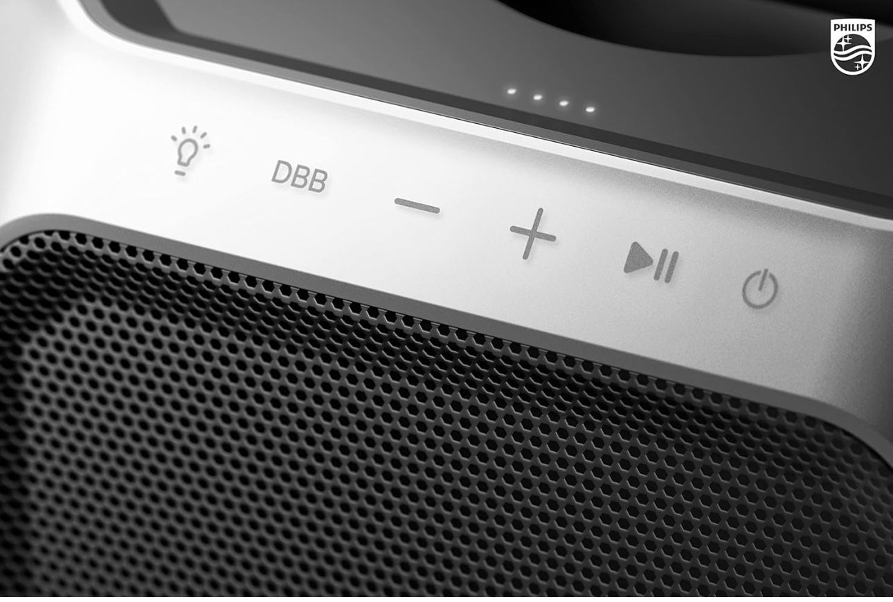 Philips X7207 Wireless Bluetooth Party Cube Speaker - photo 5