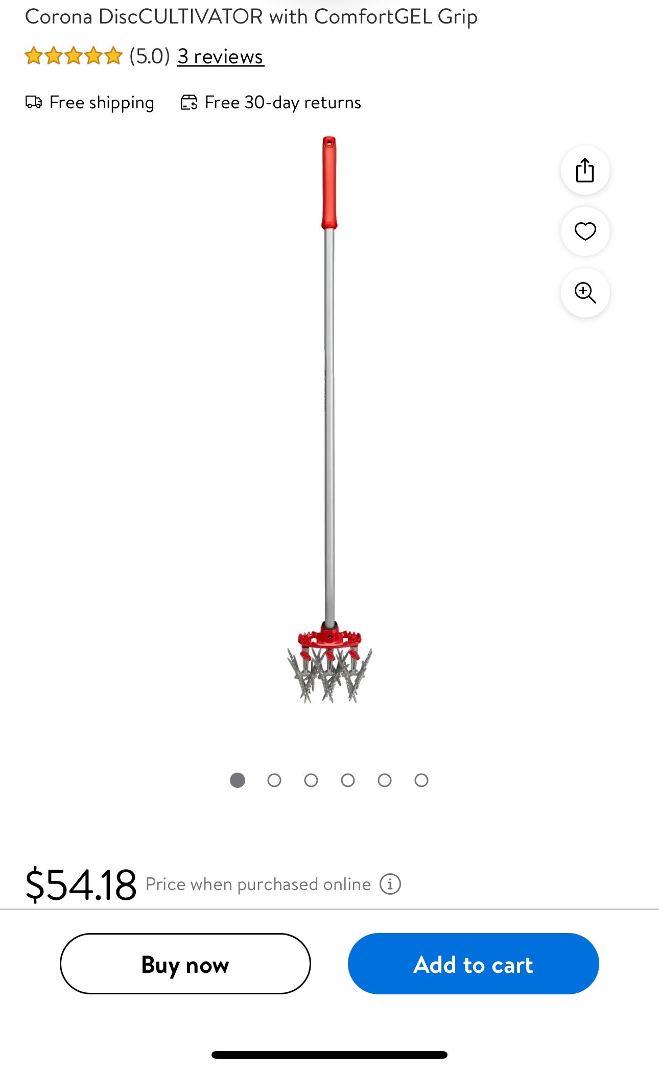 Corona DiscCULTIVATOR with ComfortGEL Grip