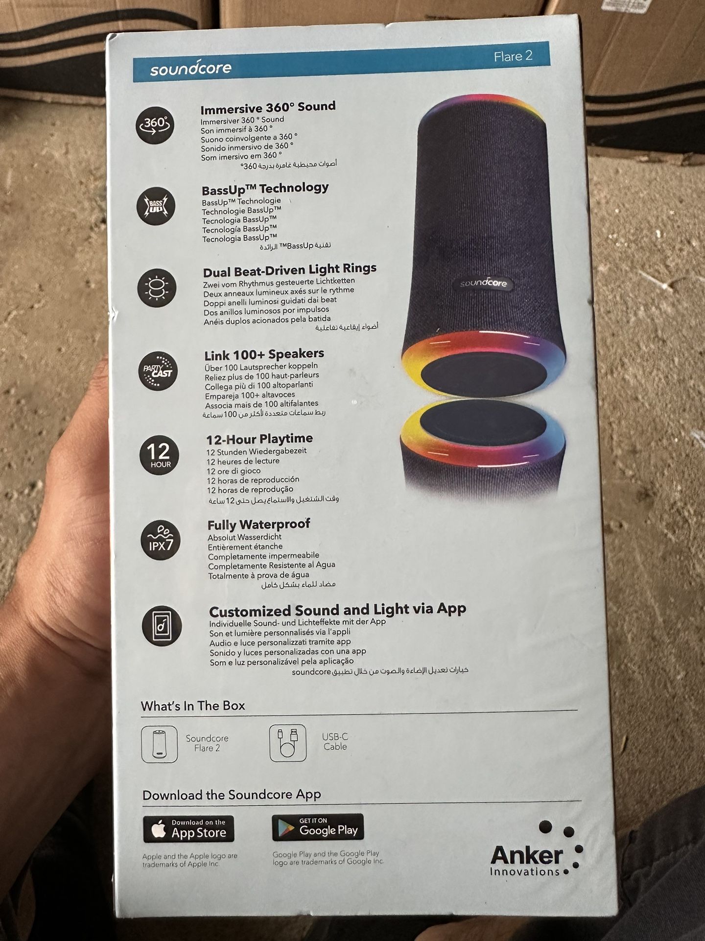 Soundcore Immersive 360 Sound Flare2 New - photo 2