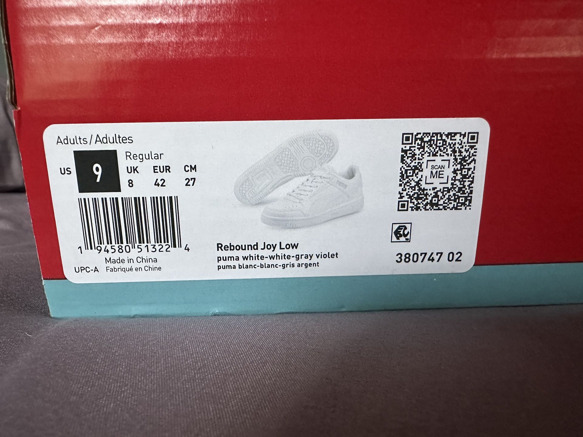 Puma Rebound Joy Low Size 9