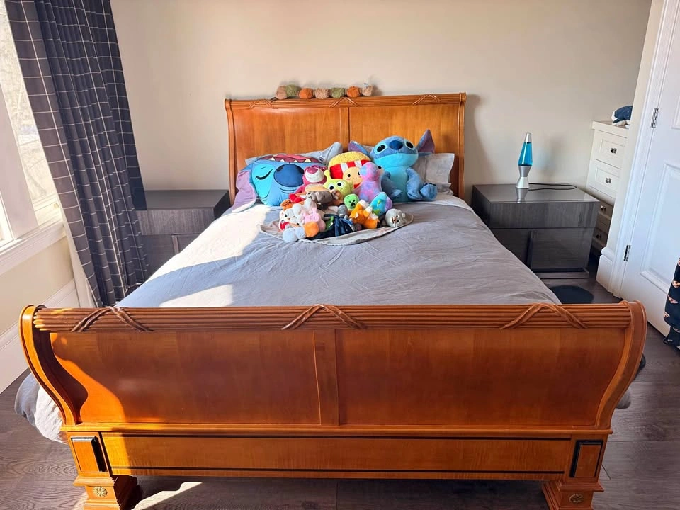 Queen bed frame