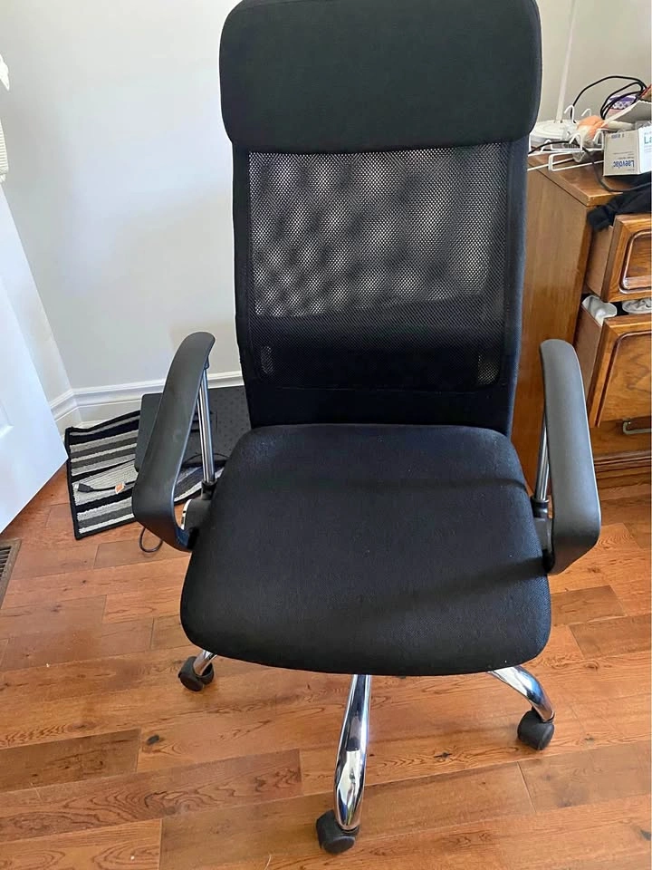 High Back Office Chair With Armrest
