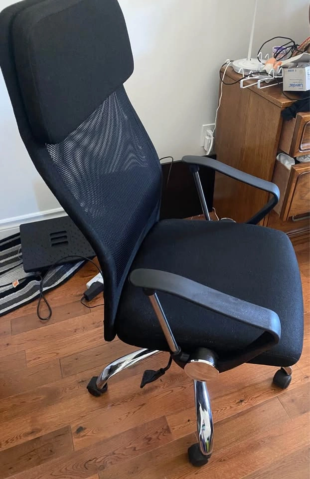 High Back Office Chair With Armrest - photo 2
