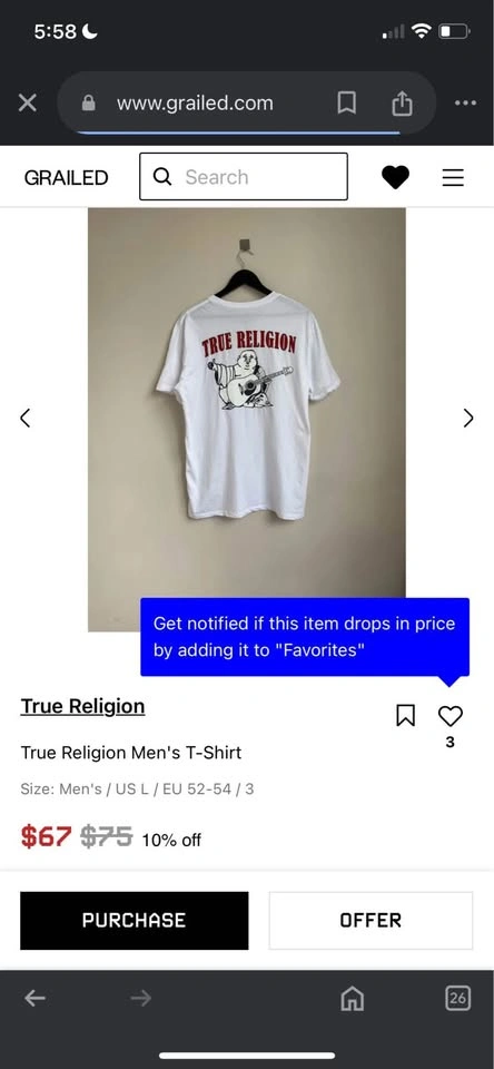 True religion t shirt - photo 4