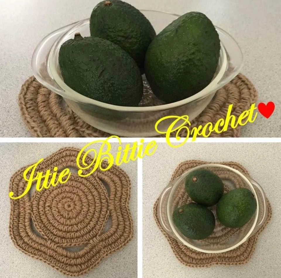 JUTE POTHOLDERS - photo 2