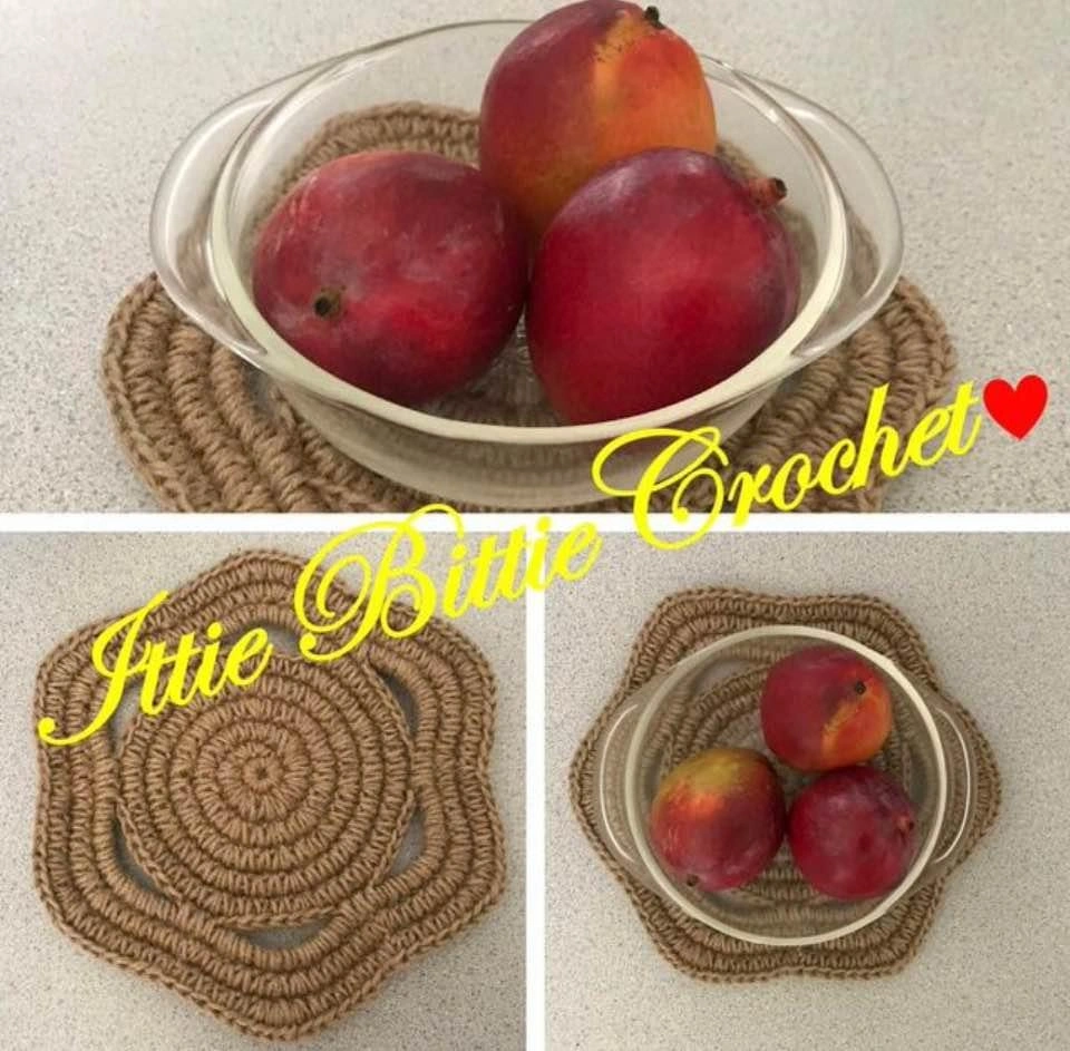 JUTE POTHOLDERS - photo 3