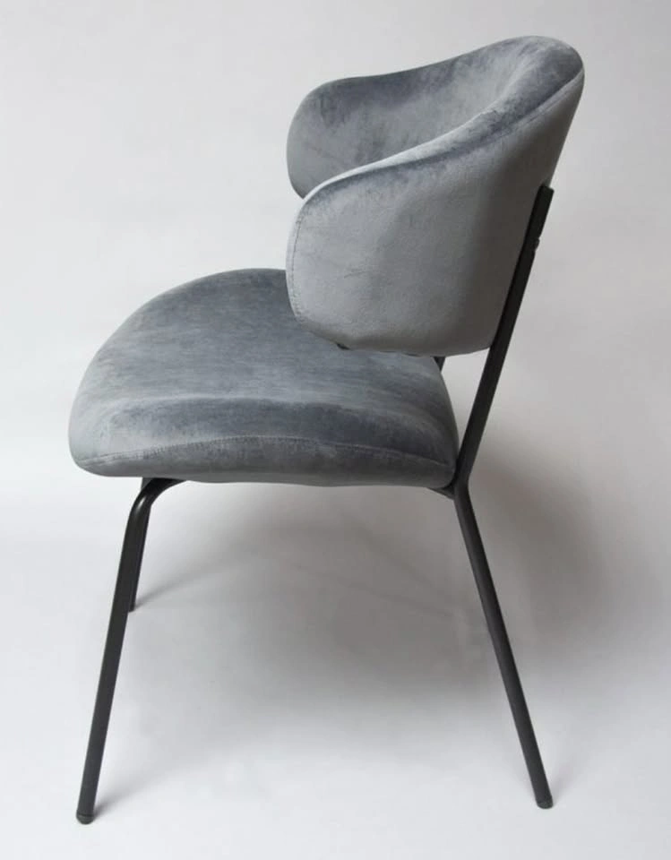 Modern Velvet Accent Chair - Sleek Minimalist Design - photo 2