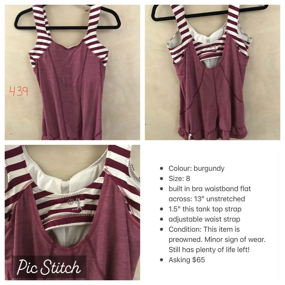 Lululemon size 8 running top - photo 4