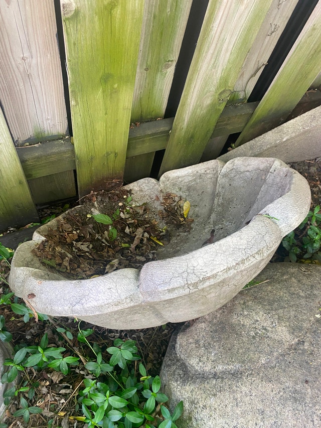 Free stone garden statue - photo 2