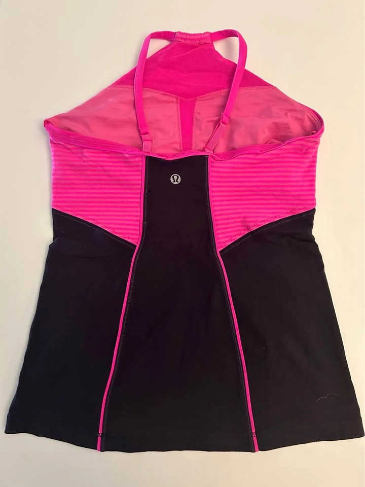 Lululemon tank top pink/eggplant - photo 2
