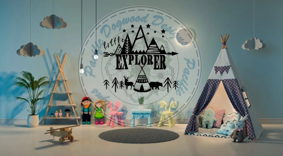 LITTLE EXPLORER WALL DECAL - photo 2