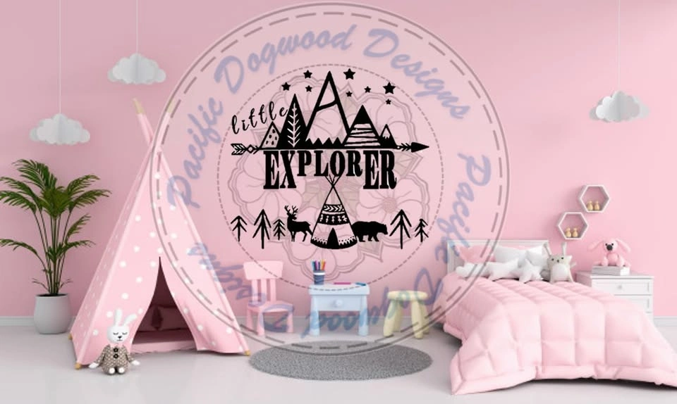 LITTLE EXPLORER WALL DECAL - photo 3