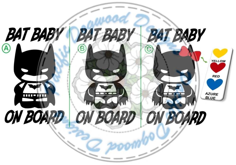 BABY ON BOARD CAR DECALS - photo 5
