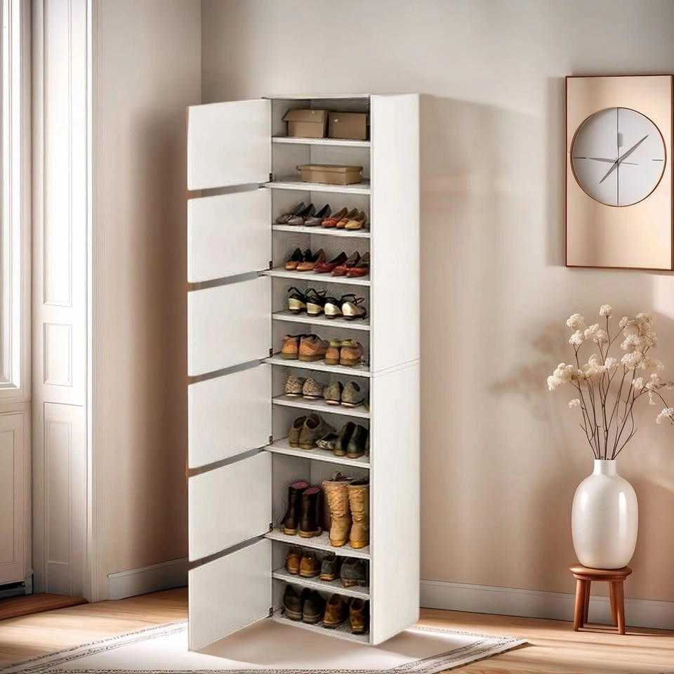 SOCE050 Zhtao Streamlined Floor Shoe Storage Unit