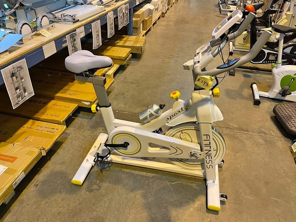 Brand New M3-White Exercise Bike with Magnetic Resistance