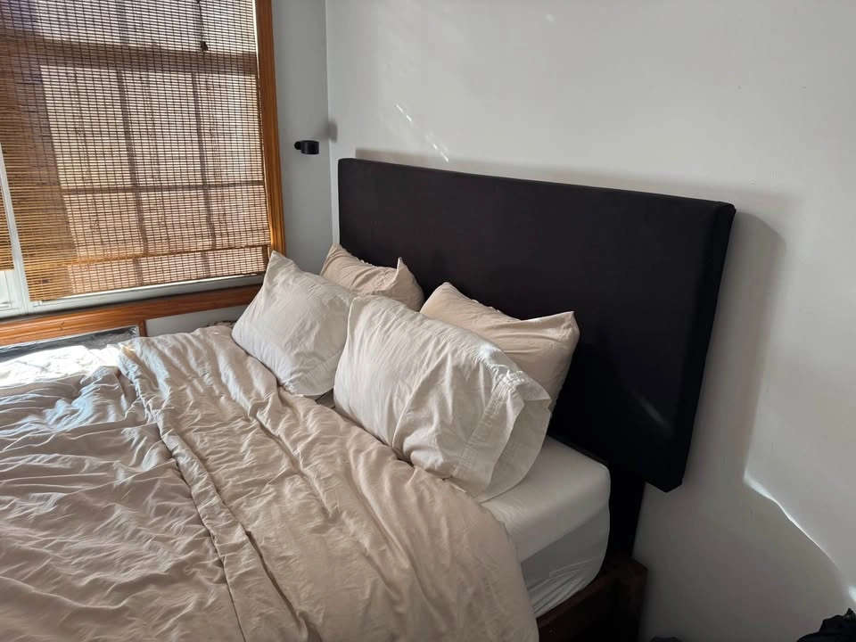 Black Modern Upholstered Headboard - photo 2