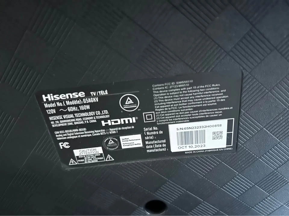 HiSense Smart TV 65 inches - photo 2