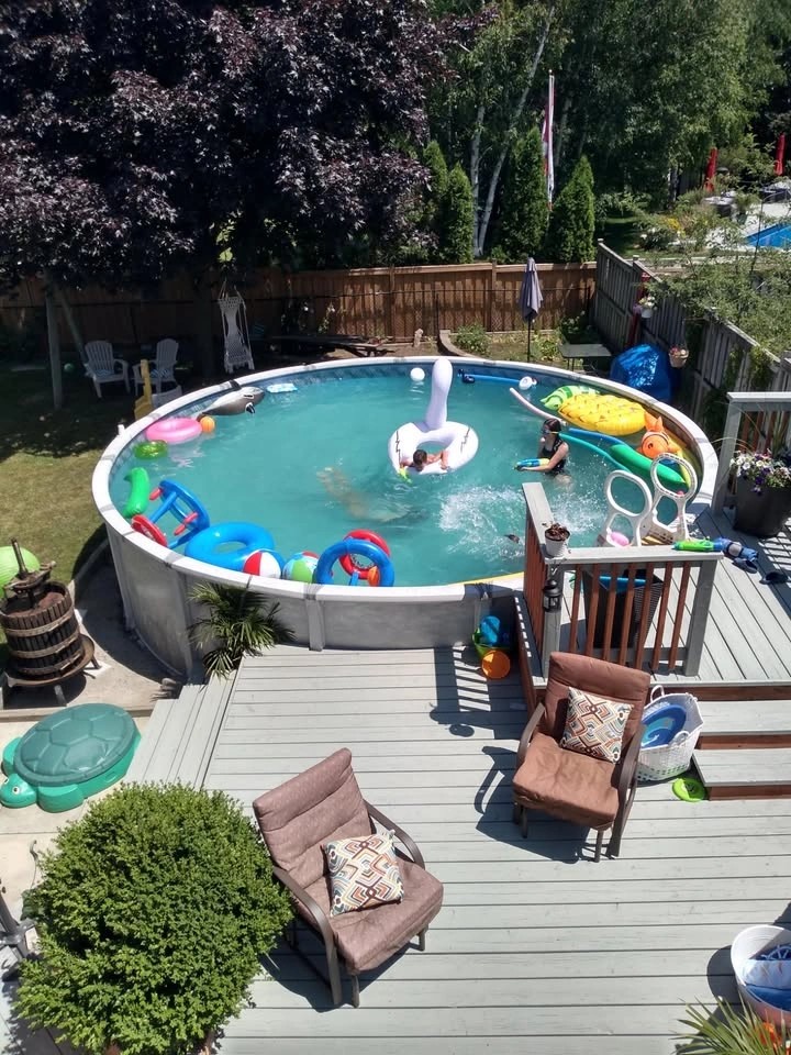 Unassembled Complete 21' Round & Wall 52" Above Ground Pool - photo 2