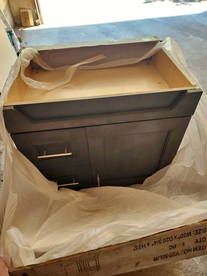 Bathroom vanity - new in box