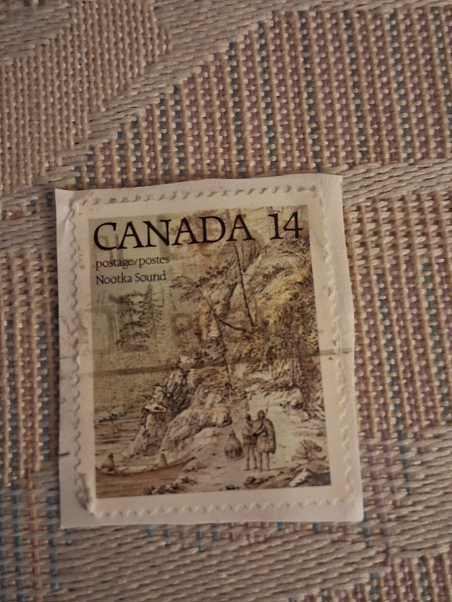 Vintage 1978 Canada 14¢ Stamp - Nootka Sound