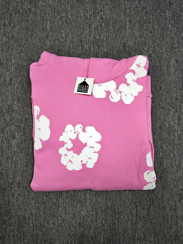 NEW Denim Tears Hoodie (Pink)