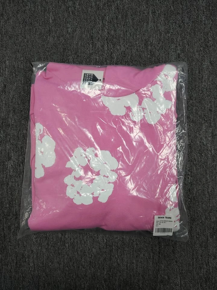 NEW Denim Tears Hoodie (Pink) - photo 5