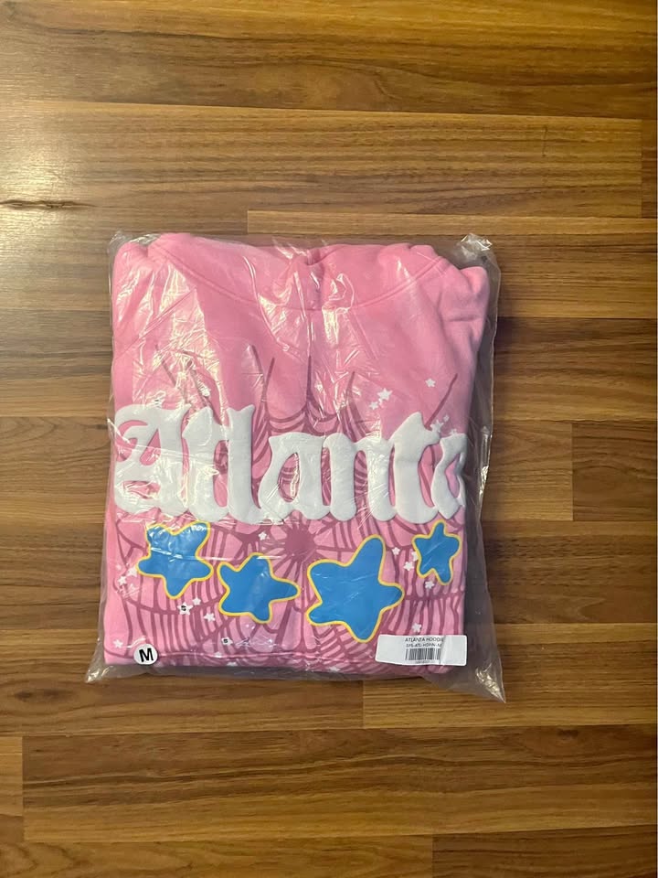 Pink Atlanta Sp5der Hoodie (price is negotiable)