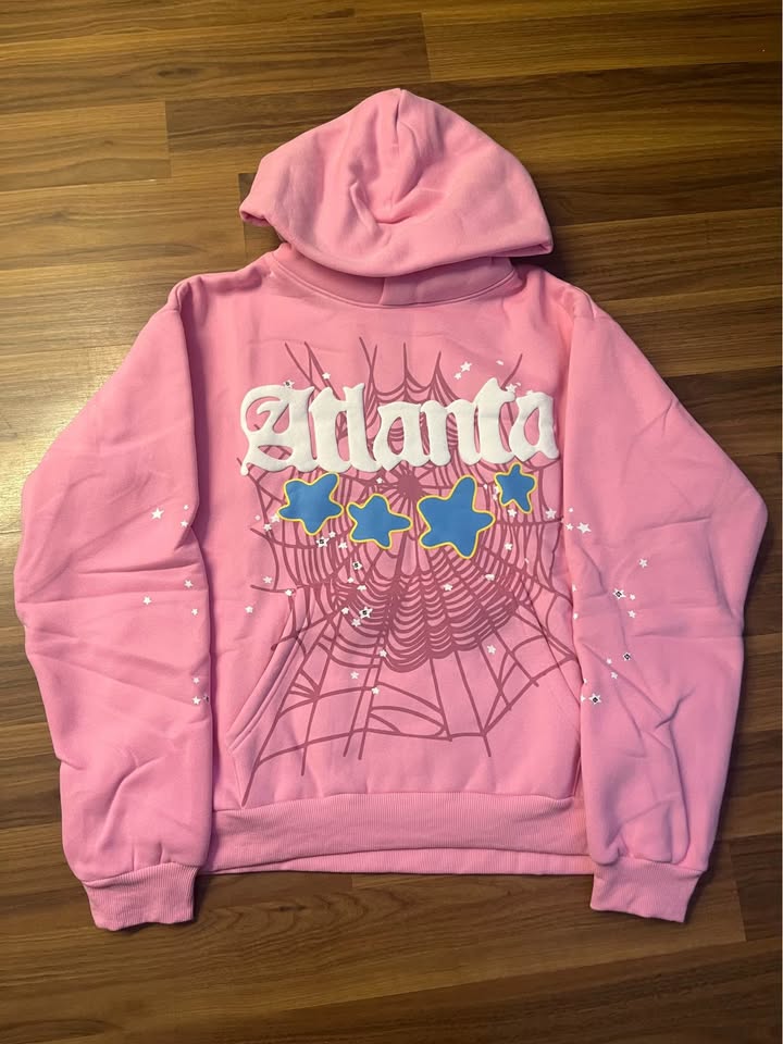Pink Atlanta Sp5der Hoodie (price is negotiable) - photo 2