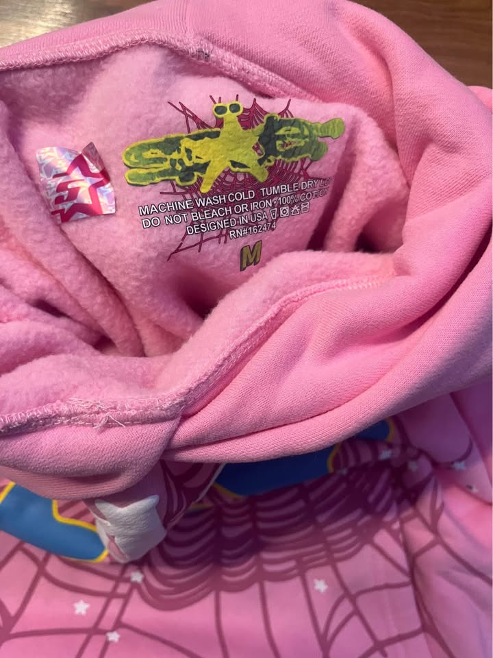 Pink Atlanta Sp5der Hoodie (price is negotiable) - photo 4