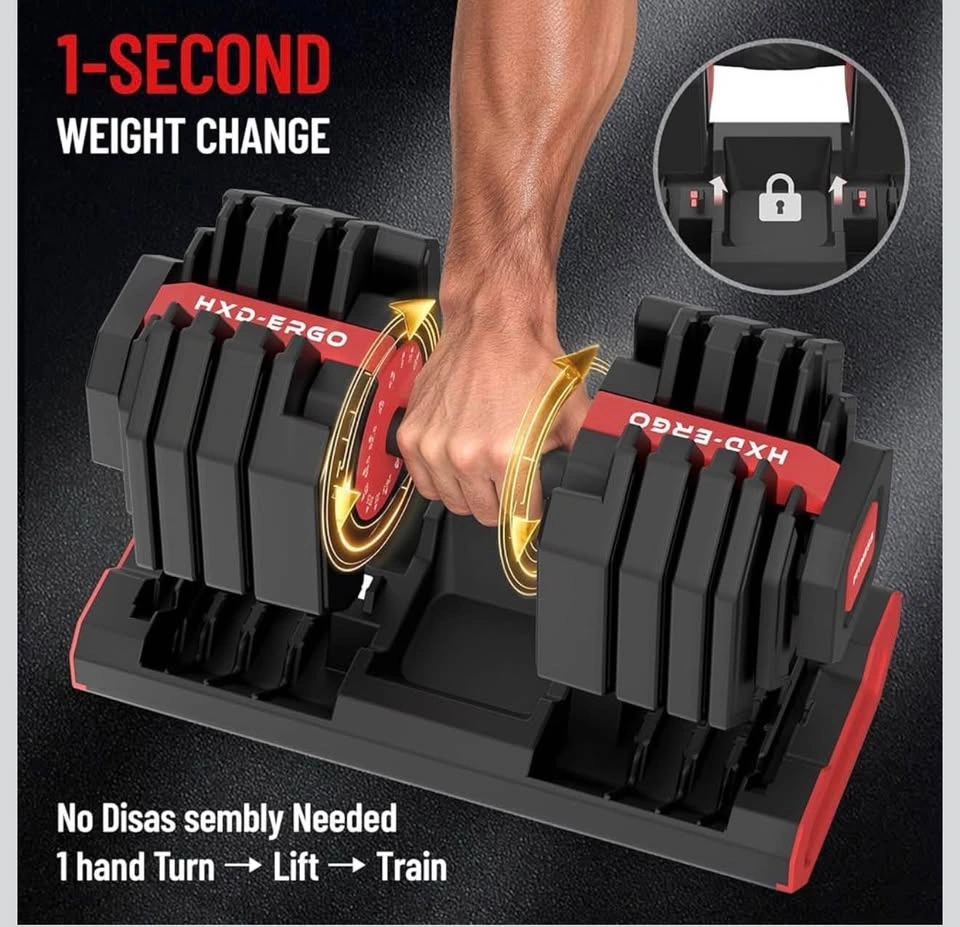 55LBS 15 IN 1 Adjustable Single Dumbbell - photo 3