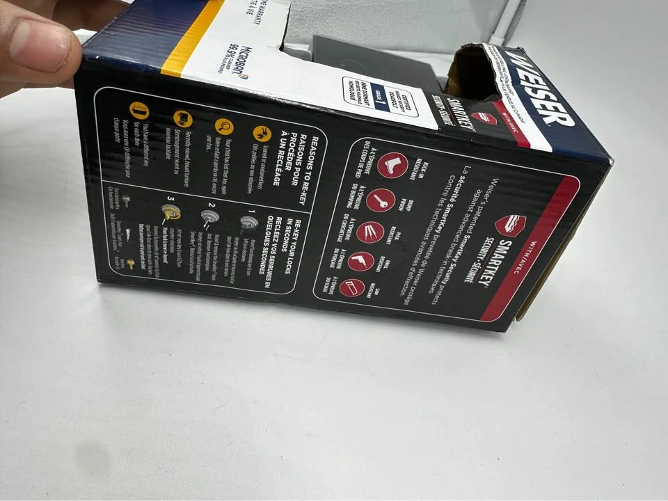 Weiser SmartKey Security Deadbolt Grade 1 - photo 2