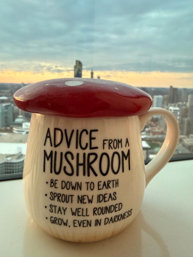 Our Name is Mud Mushroom Mug (new)