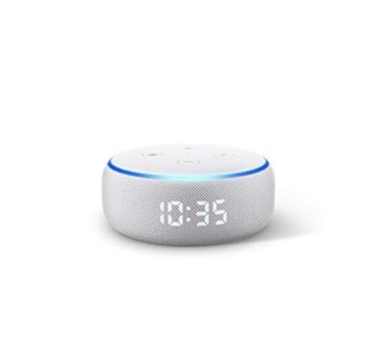 Amazon Echo Dot with Clock