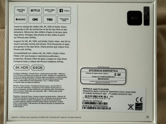 Apple TV 4K 64GB - photo 2