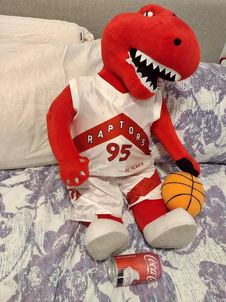 30" Toronto Raptors mascot plush