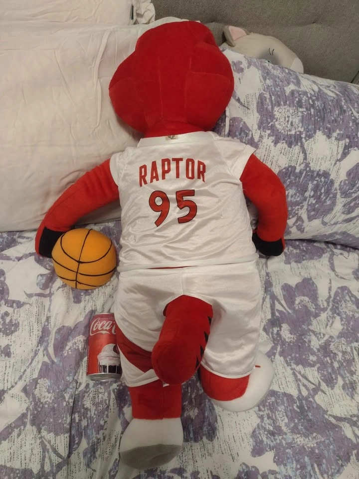 30" Toronto Raptors mascot plush - photo 4