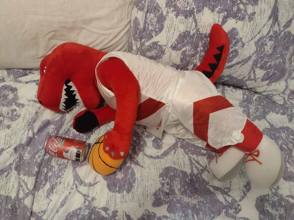 30" Toronto Raptors mascot plush - photo 5