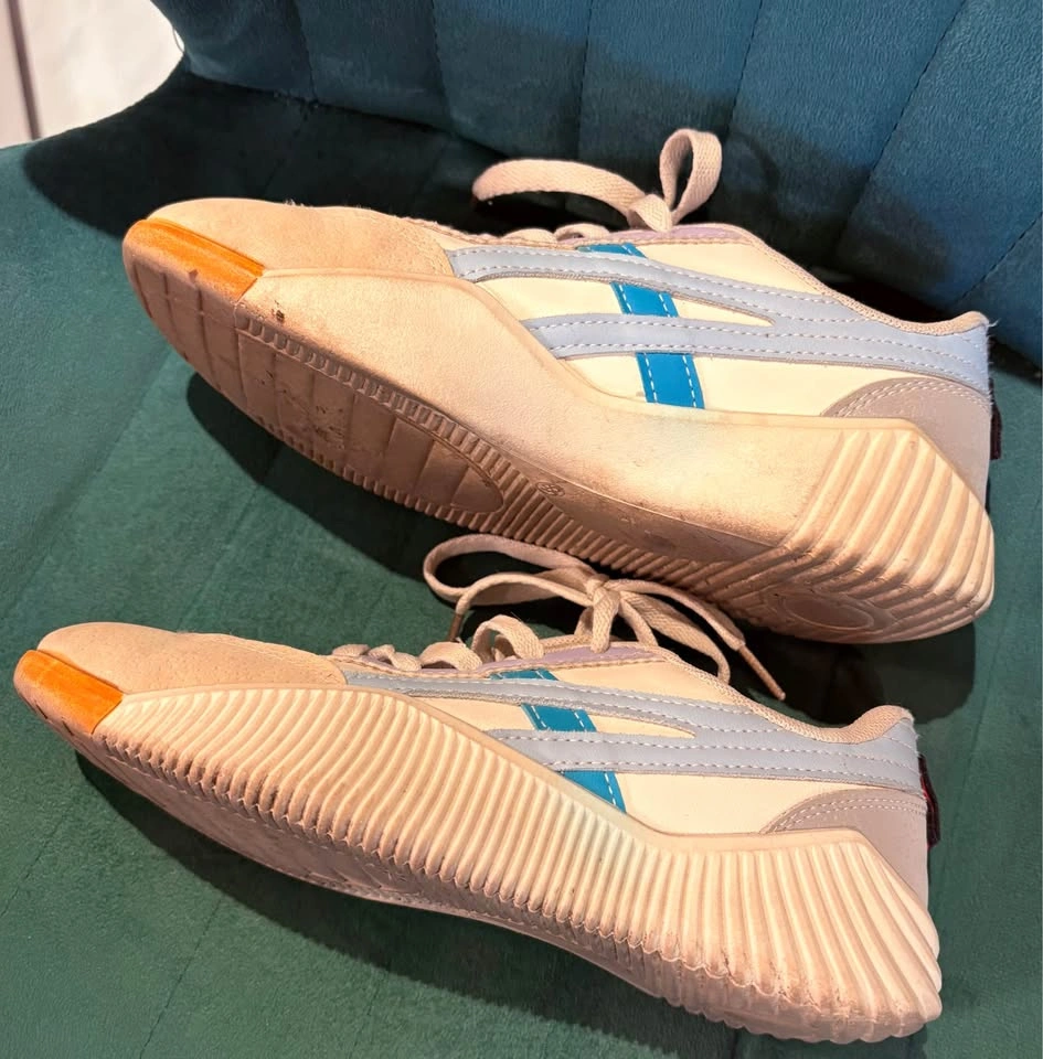 Pastel multi-color casual sneakers - photo 3