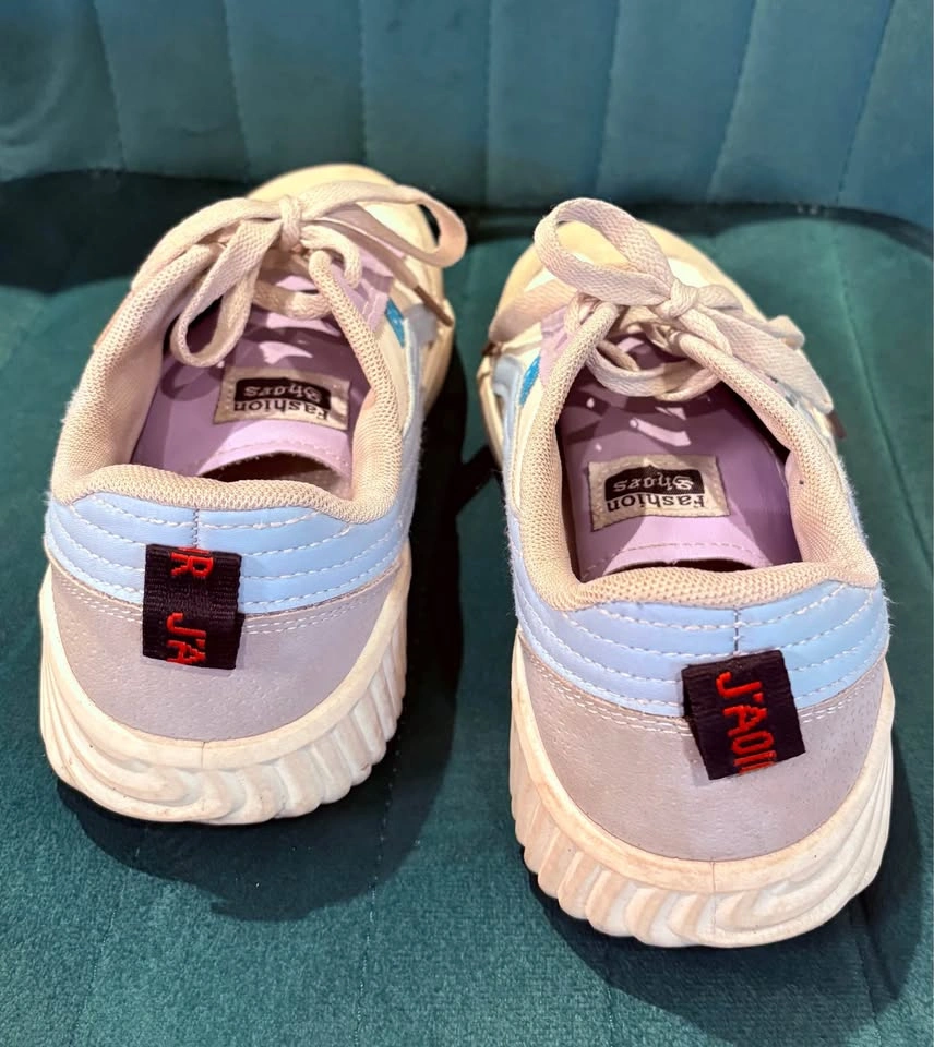 Pastel multi-color casual sneakers - photo 5