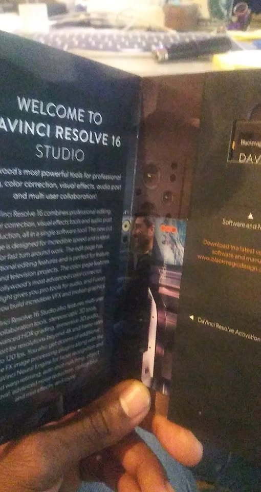 Davinci Resolve Studio License (NEW)