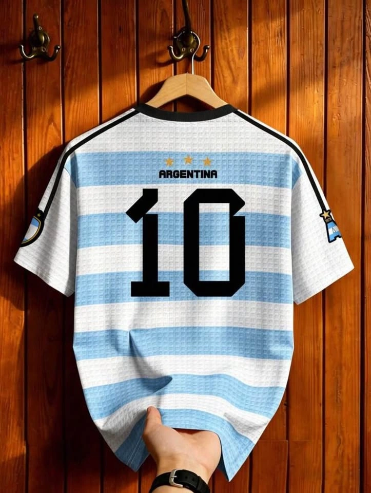 Argentina #10 Messi Inspired Soccer Jersey – Brand New Size L - photo 2