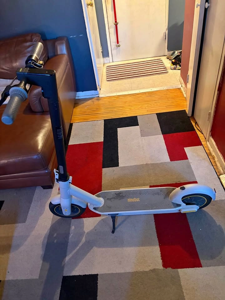 MODDED Ninebot electric scooter Max G30lp with front suspension