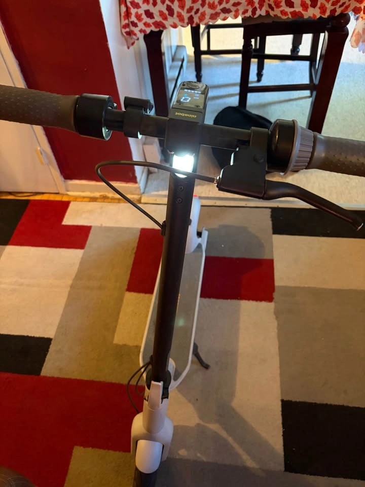 MODDED Ninebot electric scooter Max G30lp with front suspension - photo 3