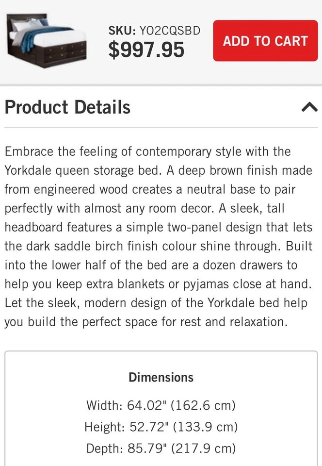 Queen Bedroom Set + Mattress - photo 5