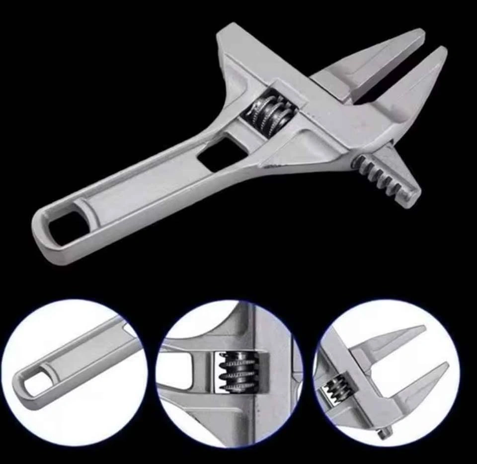 Mini Adjustable Wrench 6-68mm for Sink and Washroom Pipes - photo 3